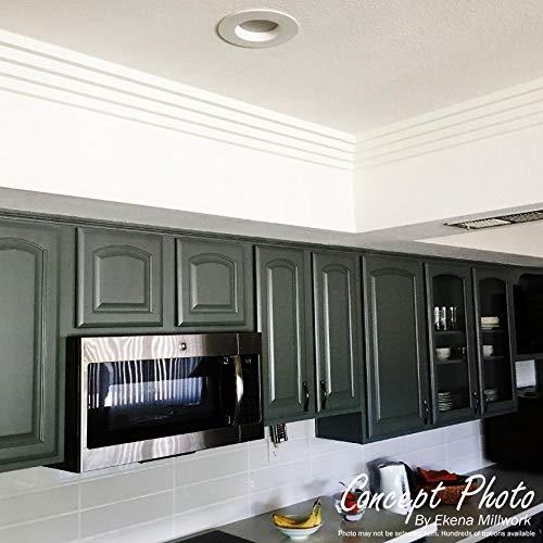 Ekena Millwork 2 3/4"H x 3 1/8"P x 4 1/4"F x 94 1/2"L Nexus Crown Moulding