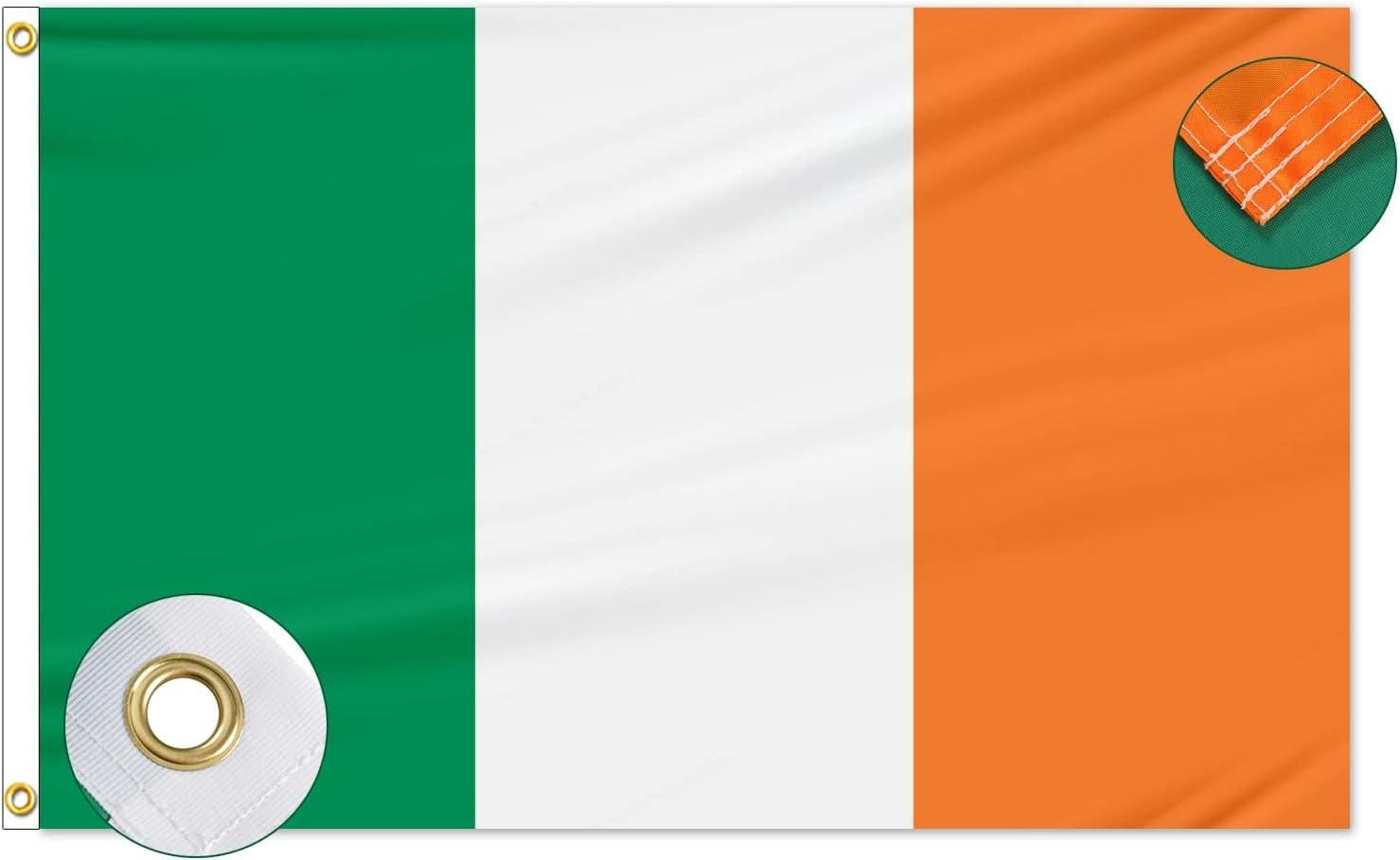 3X5 Ireland Flag 3'x5' Irish FLAG BANNER FAST USA SHIPPER 100D FABRIC