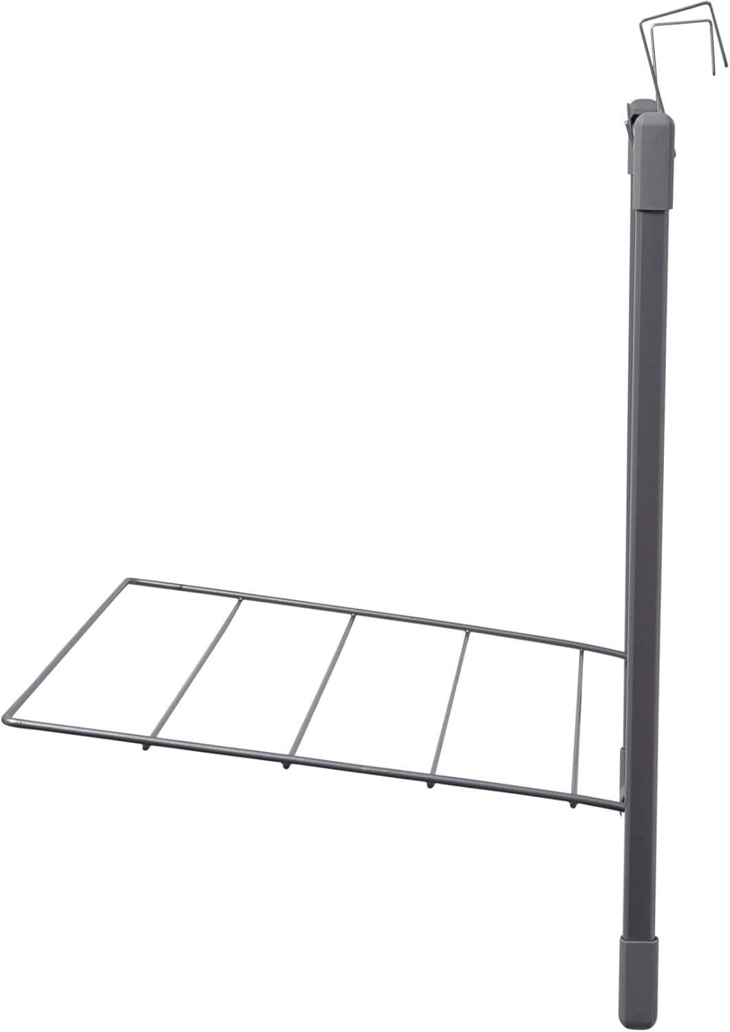 Metal Expandable Over the Door Drying Rack, Gray