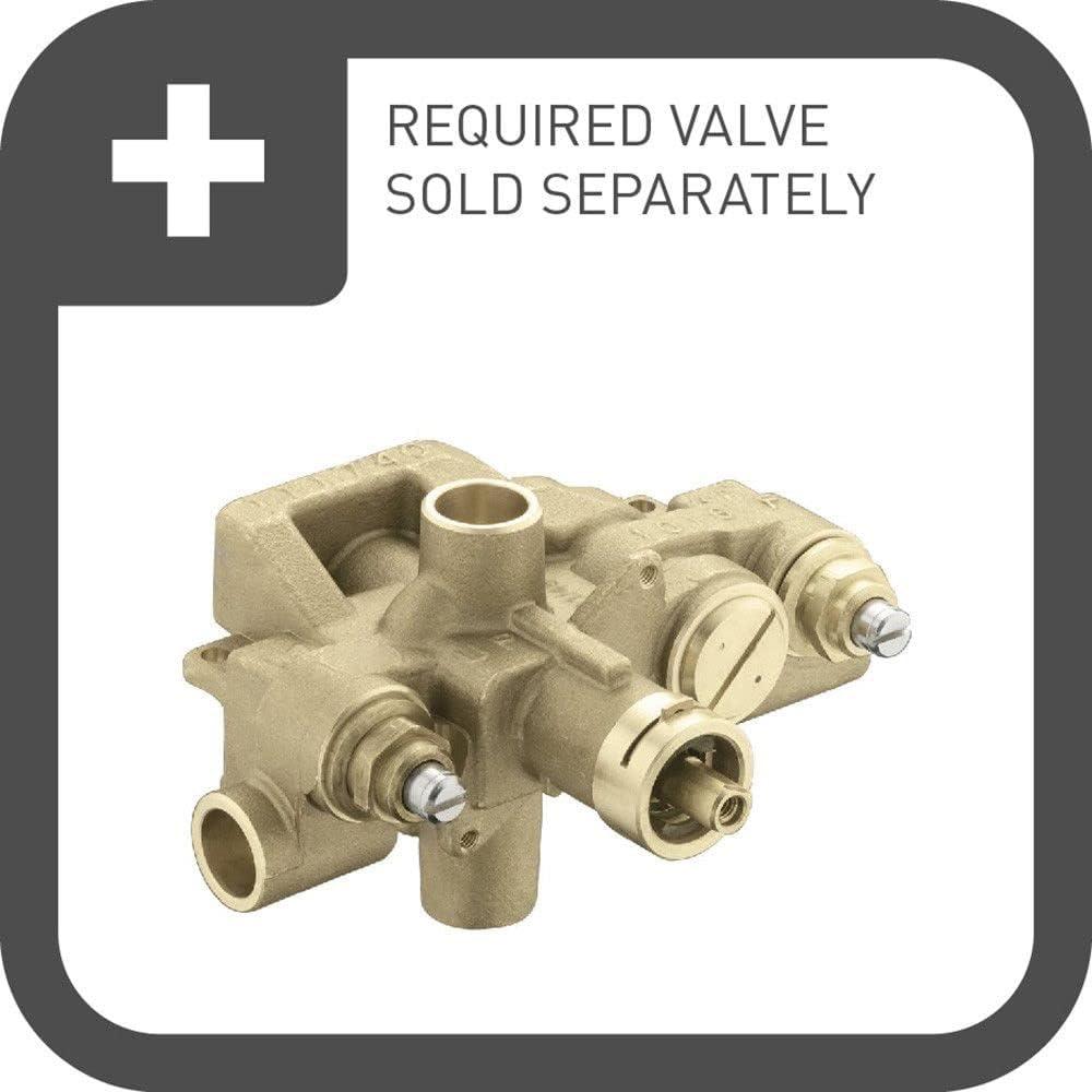 Moen Brass 1/2-Inch Pressure Balanced Shower Valve