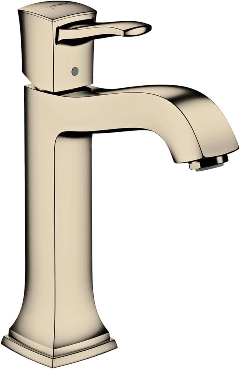 Hansgrohe Metropol Classic Single-Hole Faucet 160 with Drain Assembly, 1.2 GPM