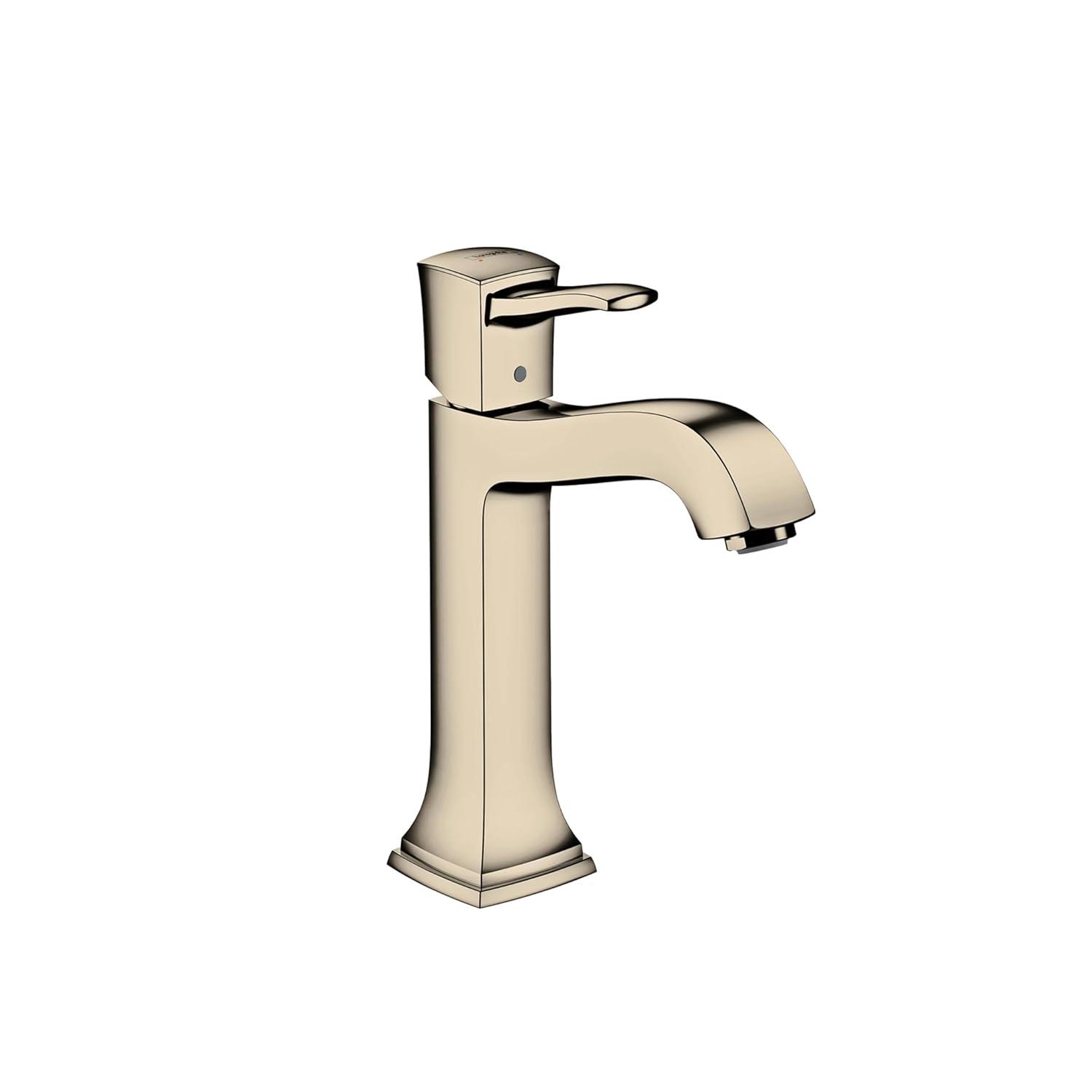 Hansgrohe Metropol Classic Single-Hole Faucet 160 with Drain Assembly, 1.2 GPM