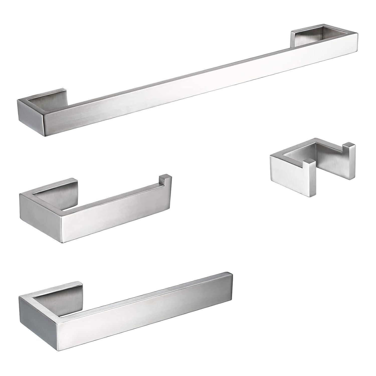 4 - Piece Bathroom Hardware Set