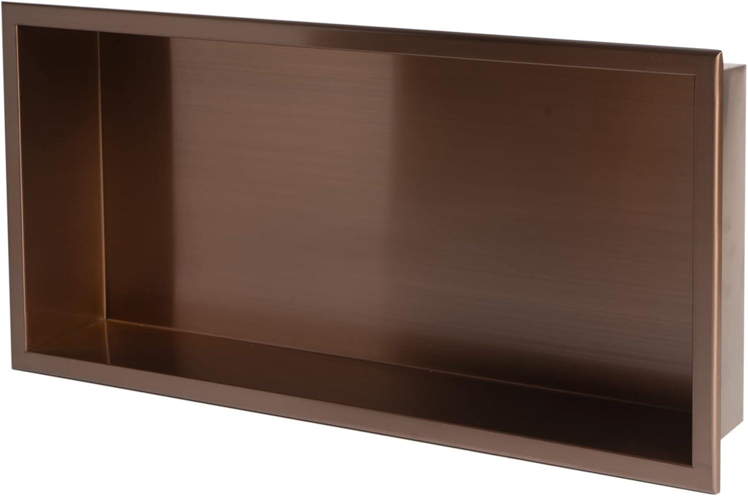 Adhesive Stainless Steel Shower Shelf