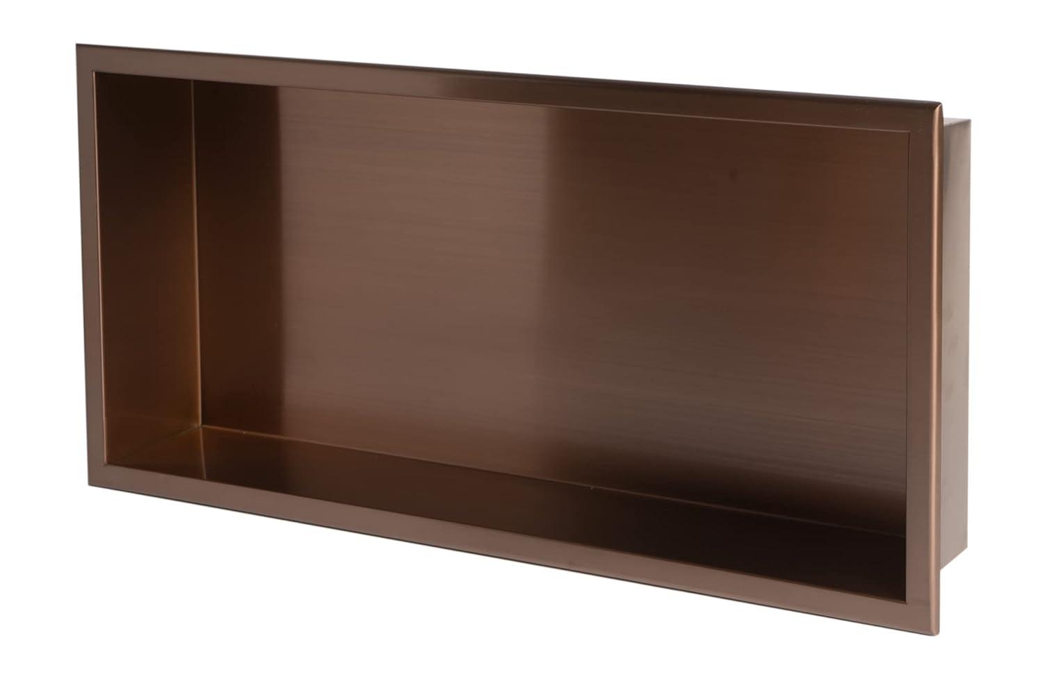 Adhesive Stainless Steel Shower Shelf