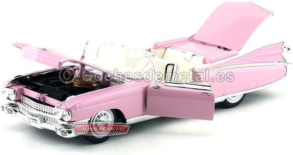 Maisto Cadillac Eldorado Biarritz Convertible Pink 1/18 Diecast (36813)