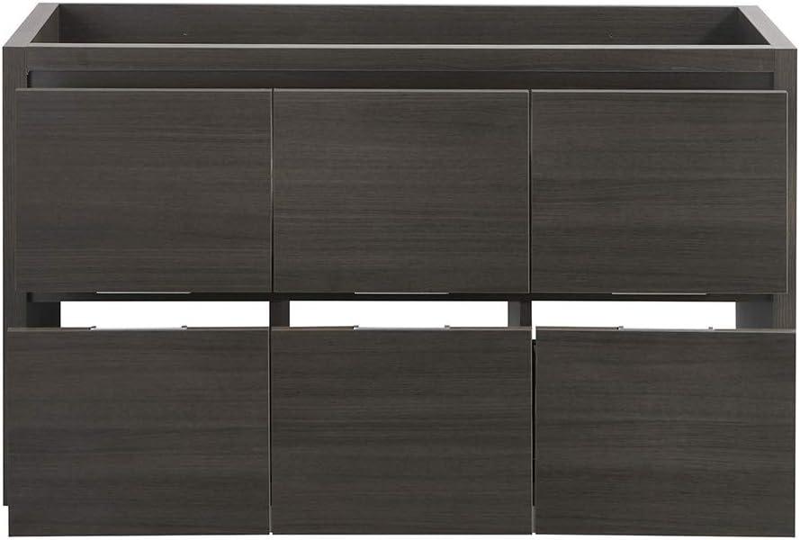 Fresca Valencia 48" Single Sink Wood Bathroom Cabinet in Glossy White