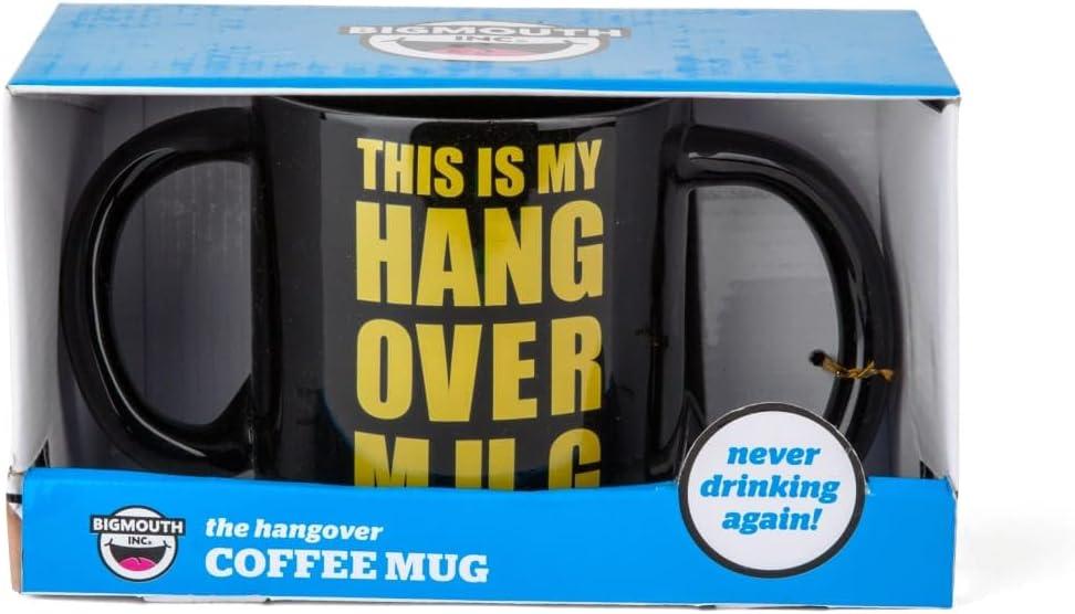 BigMouth Inc. Hangover Coffee Mug - Funny Coffee Cup Holds 24 oz. of Coffee or Tea, Makes a Great Gift