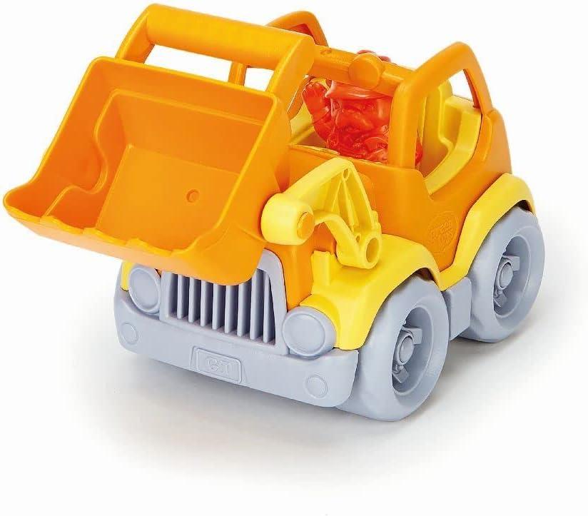 Green Toys Scooper Construction Truck, Toddler Play Vehicle Toy