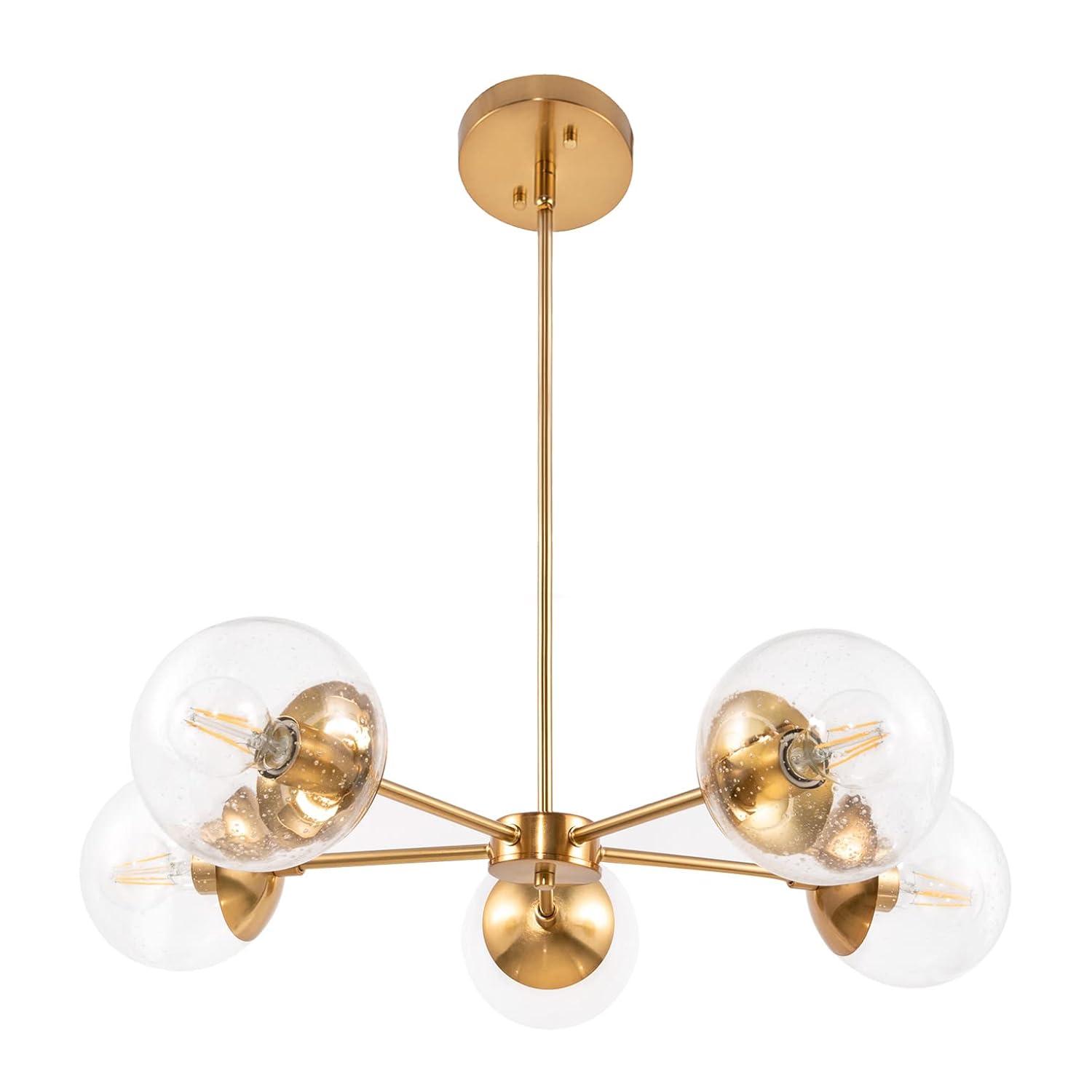 Design House Gracelyn 5-Light Indoor Chandelier in Satin Gold