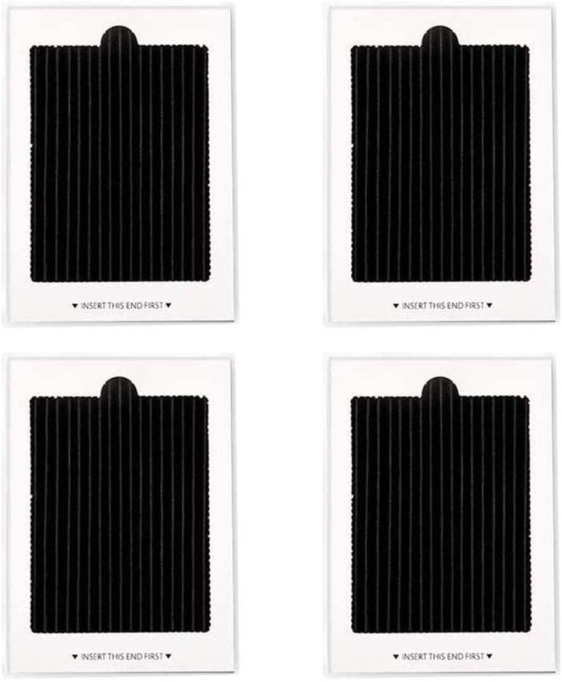 4Pcs  Activated Carbon  For Frigidaire Air Filter  Replacement Refrigerator Pure Air，Also Fits Electrolux Part # EAFCBF