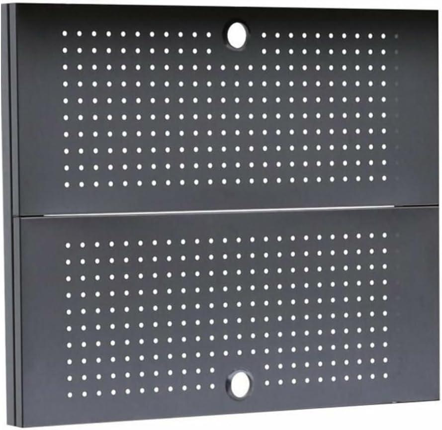 Montezuma Metal Pegboard Back Wall (with Posts) for Garage Organization Cabinets