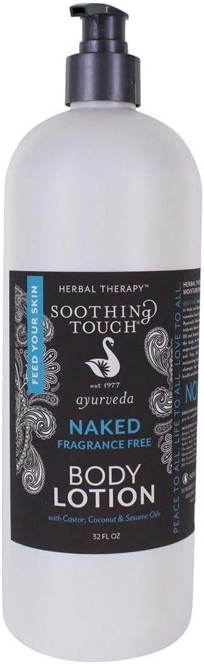 Soothing Touch Naked Fragrance Free Body Lotion with Ayurvedic Oils