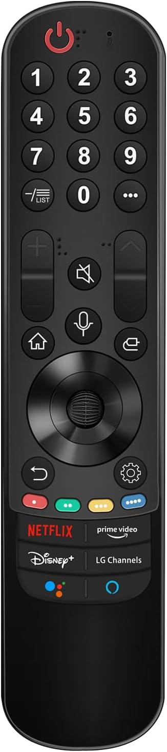 Black Voice Remote Control for LG Smart TV with Pointer and Voice Function