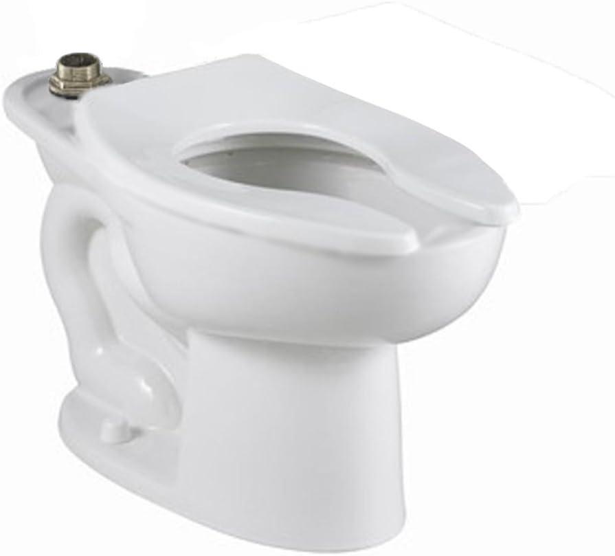 White Elongated Two-Piece Commercial Toilet Bowl