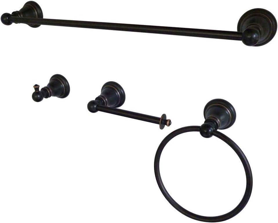 Kingston Brass American Classic 4-Piece Bathroom Hardware Set