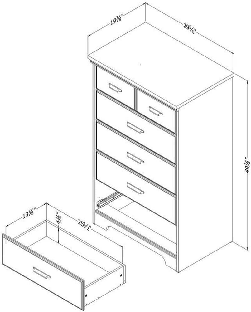 Versa 6-Drawer Dresser