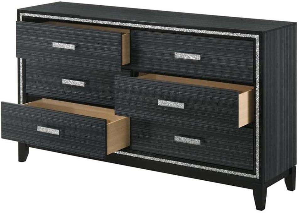 ACME Haiden Dresser in Weathered Black