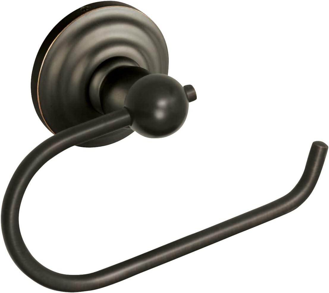 Calisto Euro Wall Mounted Toilet Paper Holder Oil Rubbed Bronze - Design House: Zinc Material, 1 Year Limited Warranty