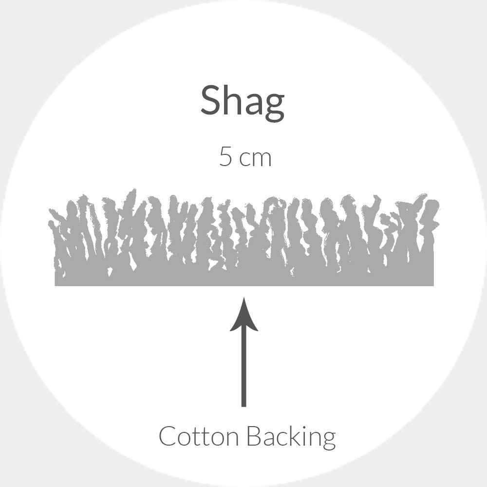 Popcorn Shag SG267 Hand Tufted Indoor Accent Rug - Ivory - 2'x3' - Safavieh