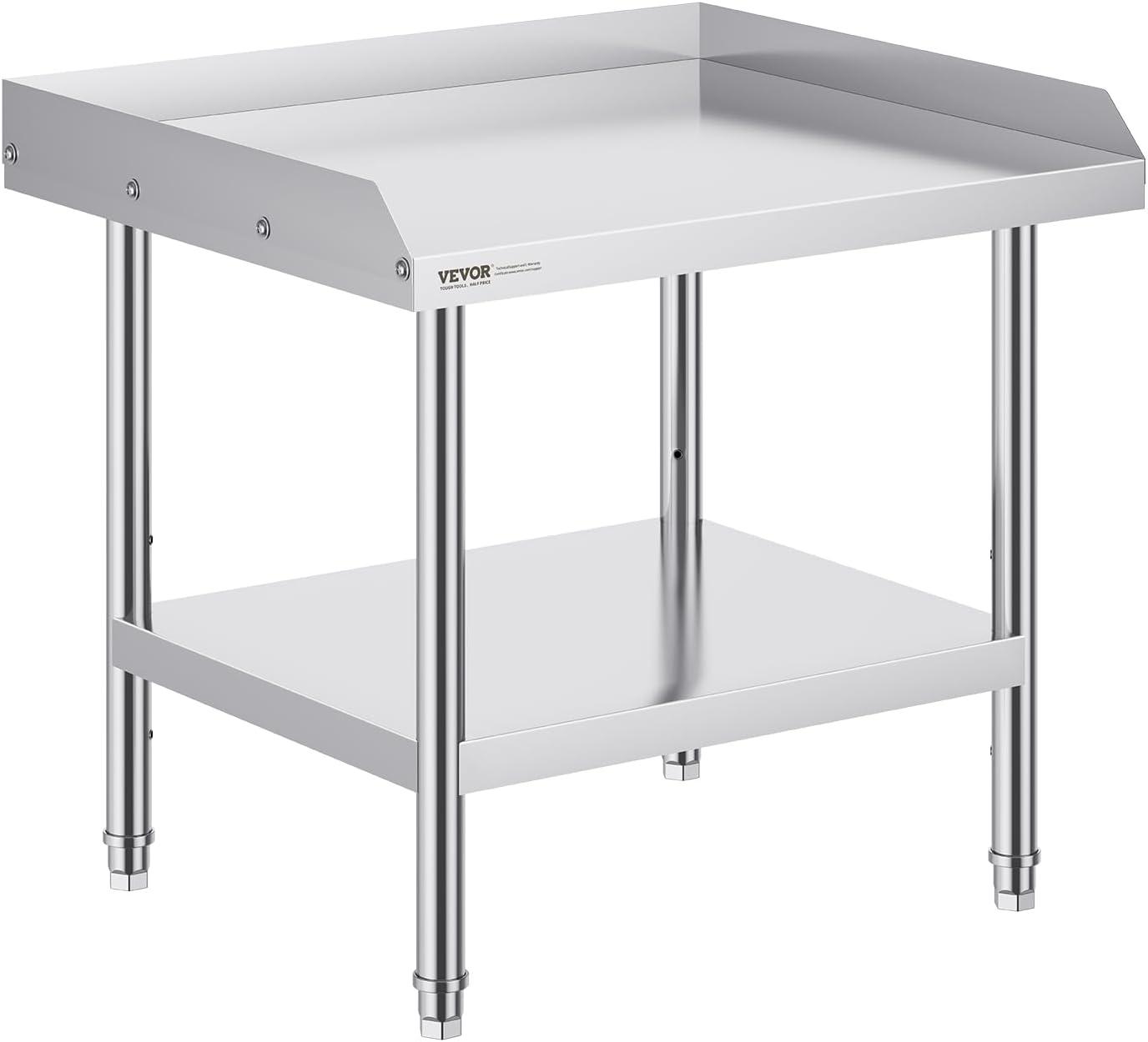 VEVOR VEVOR Stainless Steel 24'' H Work Table