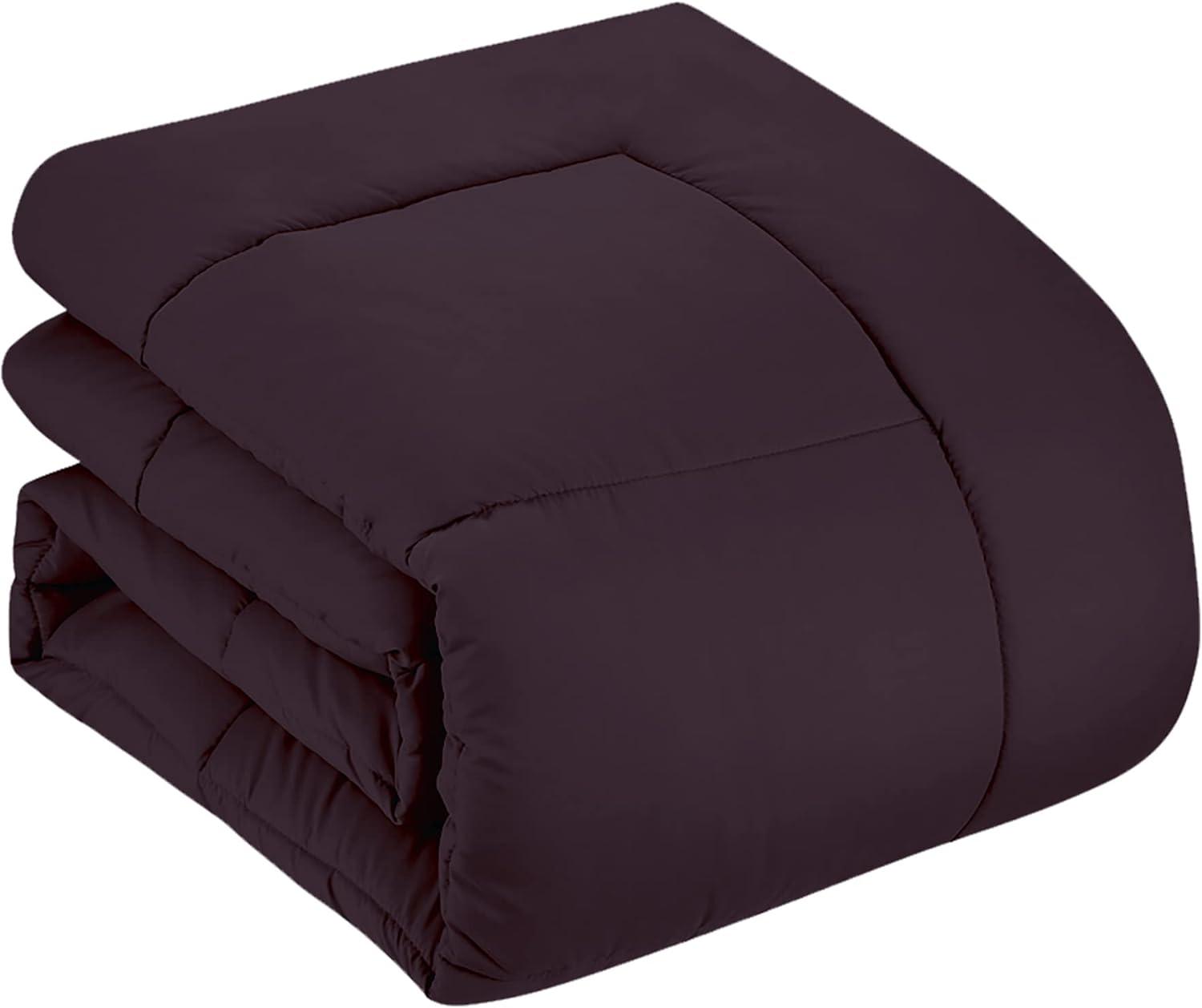 All Season Bed-in-A-Bag Solid Color Comforter & Sheet Set Ultra Soft Bedding by Sweet Home Collection®