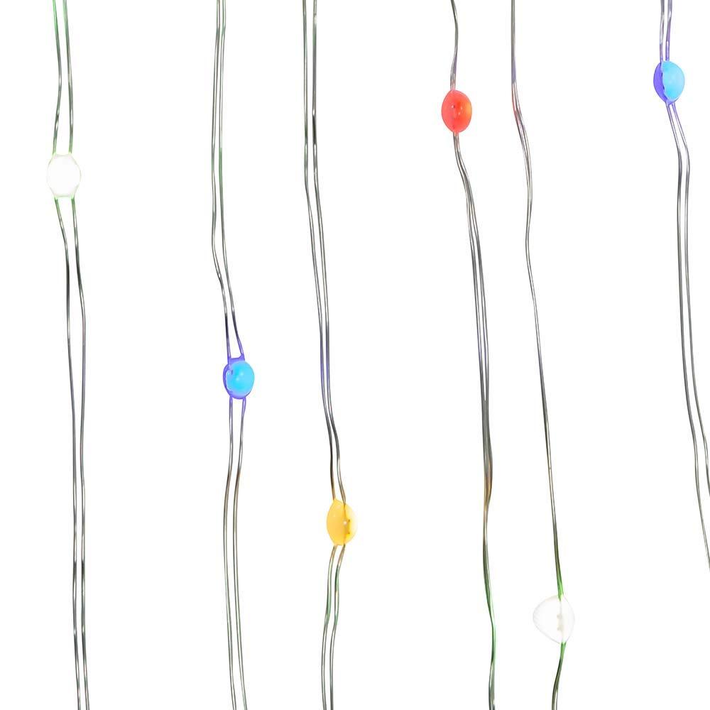 Kurt S. Adler 50-Light Battery-Operated Multi-Color Superbright LED Light Set