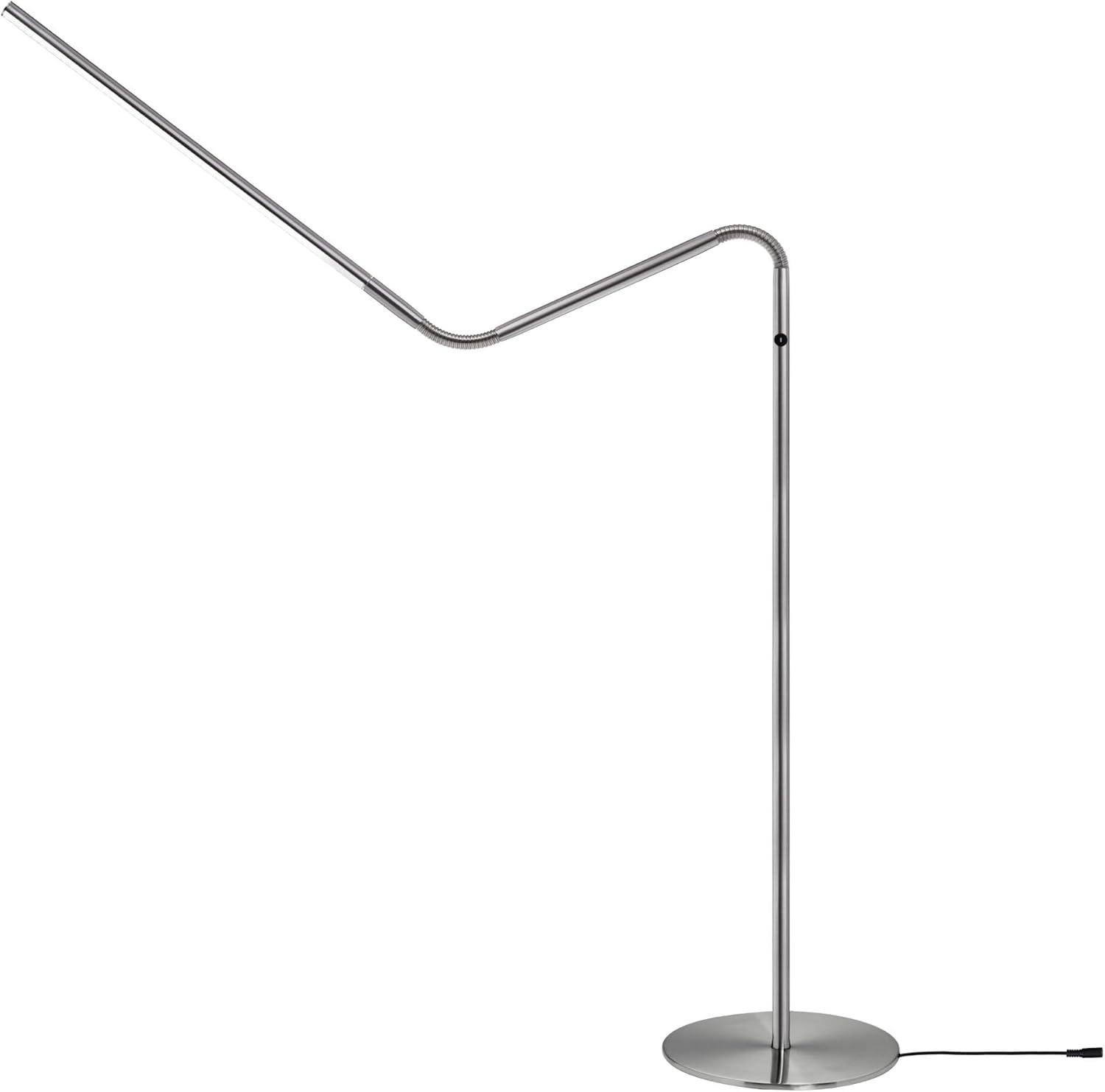 Daylight Slimline 3 LED Floor Lamp - Chrome