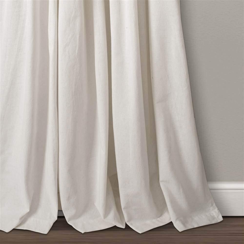 Lush Decor Beckham Semi Sheer Curtain Single Panel