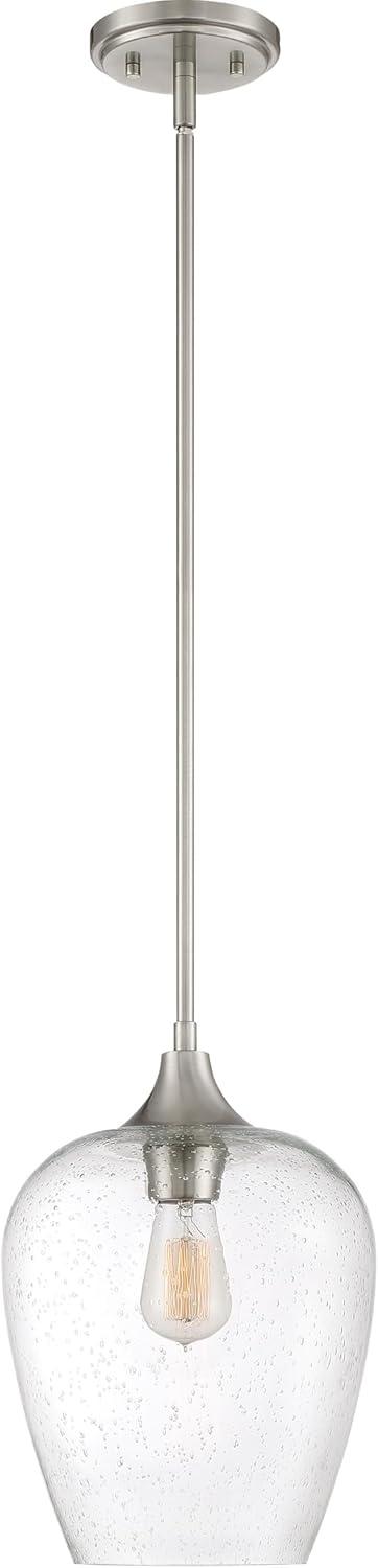 Quoizel Lighting Towne 1 - Light Pendant in  Brushed Nickel