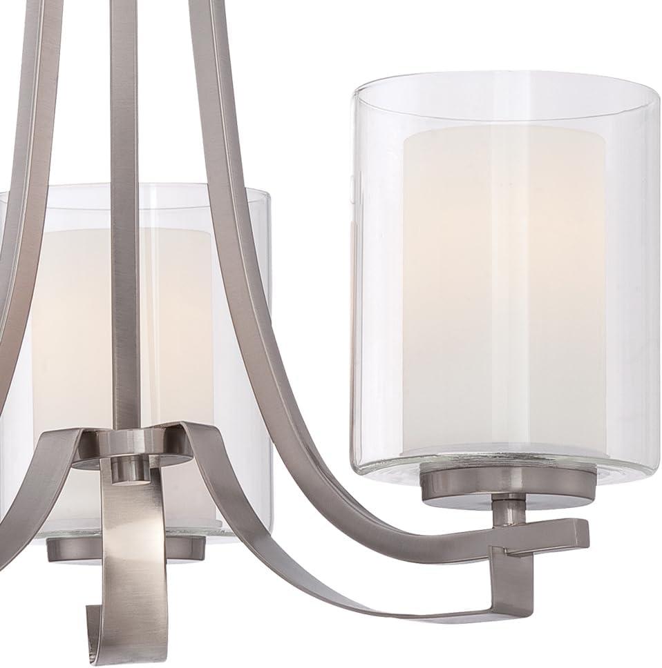 Minka Lavery 4103-84 Parsons Studio 3 Light Chandelier in Brushed Nickel