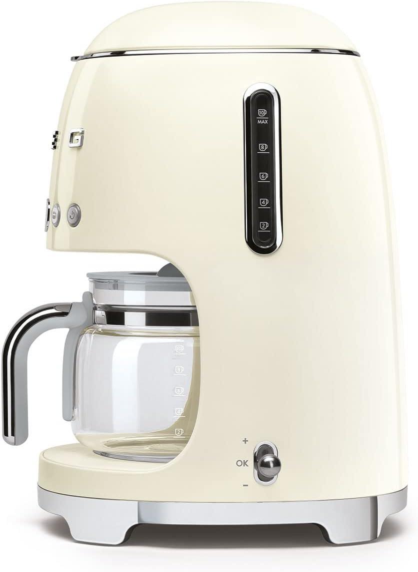 SMEG 50's Retro Style 10-Cup Drip Coffee Machine with Filter