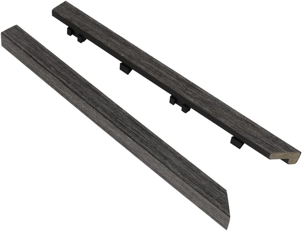 13" x 1" Composite Interlocking Outward Corner Deck Trim