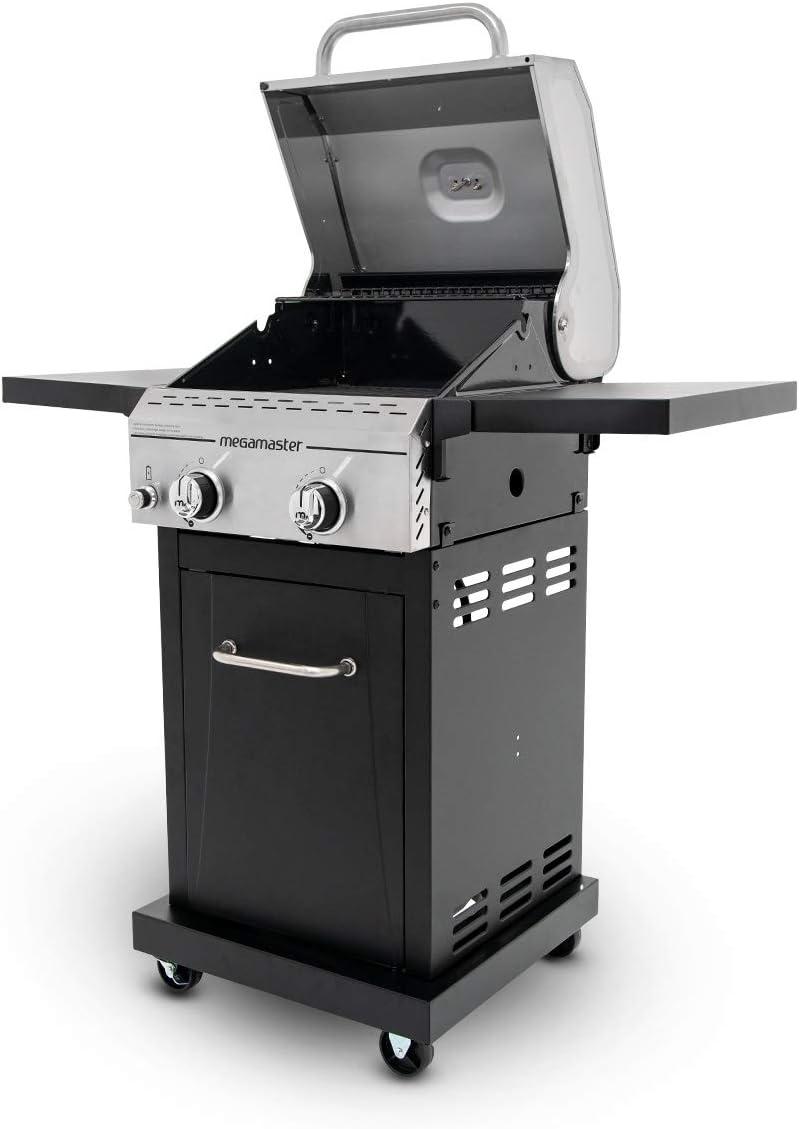 Megamaster 2 - Burner Freestanding Liquid Propane Gas Grill