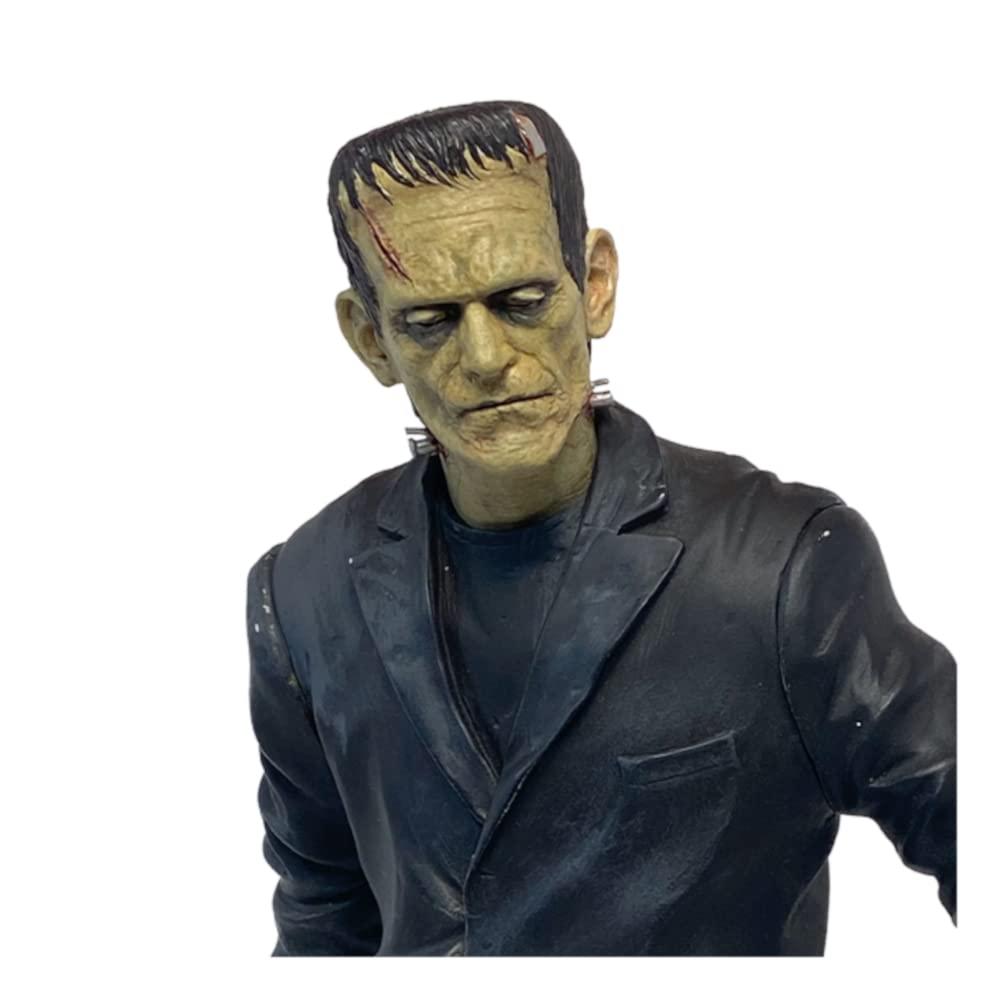 Trick or Treat Studios Universal Monsters Frankenstein Statue Halloween Decoration - 15 in - Black