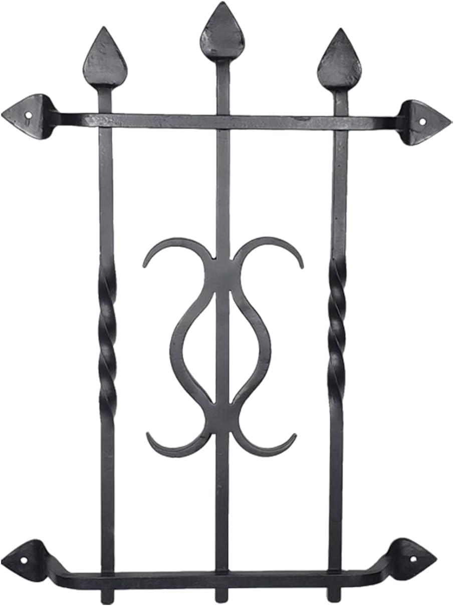 Prima Decorative Hardware Gate Speakeasy Grille Iron Scroll Design 103