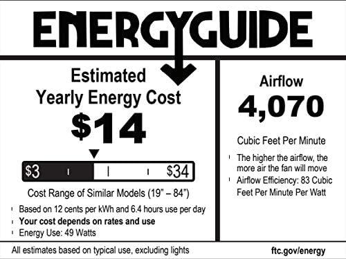 60" Grantham 5 - Blade Standard Ceiling Fan with Pull Chain and Light Kit Included