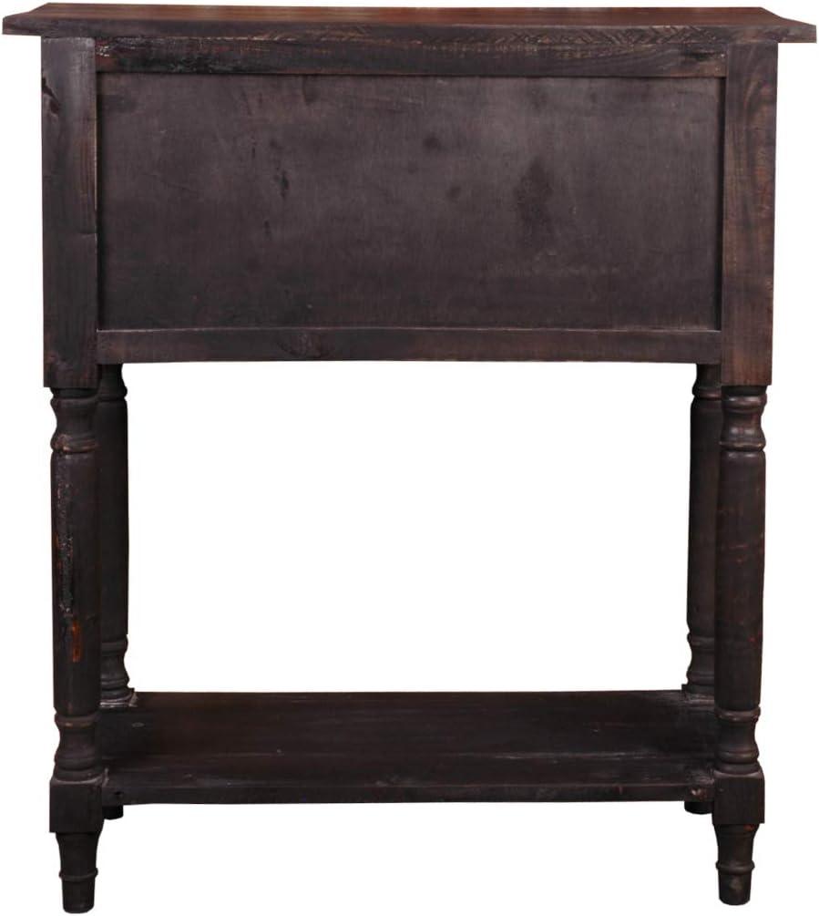 Talbotton Solid Wood Top 2 - Drawer End Table