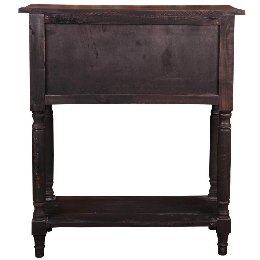 August Grove® Talbotton Solid Wood 2 - Drawer End Table