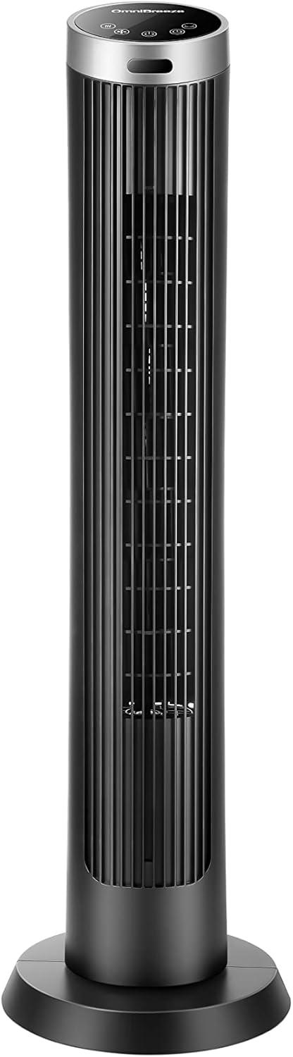 OmniBreeze 40" 4-Speed Oscillating Tower Fan