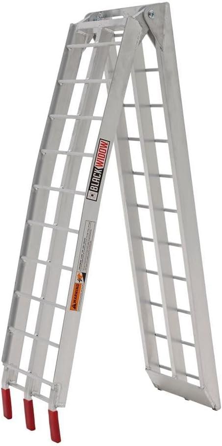Black Widow AFL-9012 Aluminum 7' 6 Arched Folding Motorcycle Ramp