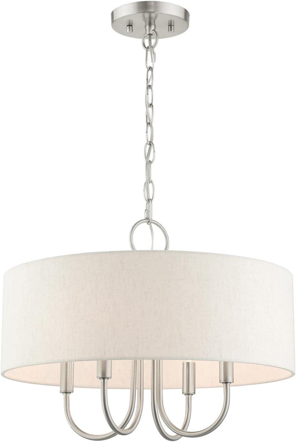 Livex Lighting Blossom 4 - Light Pendant in  Brushed Nickel