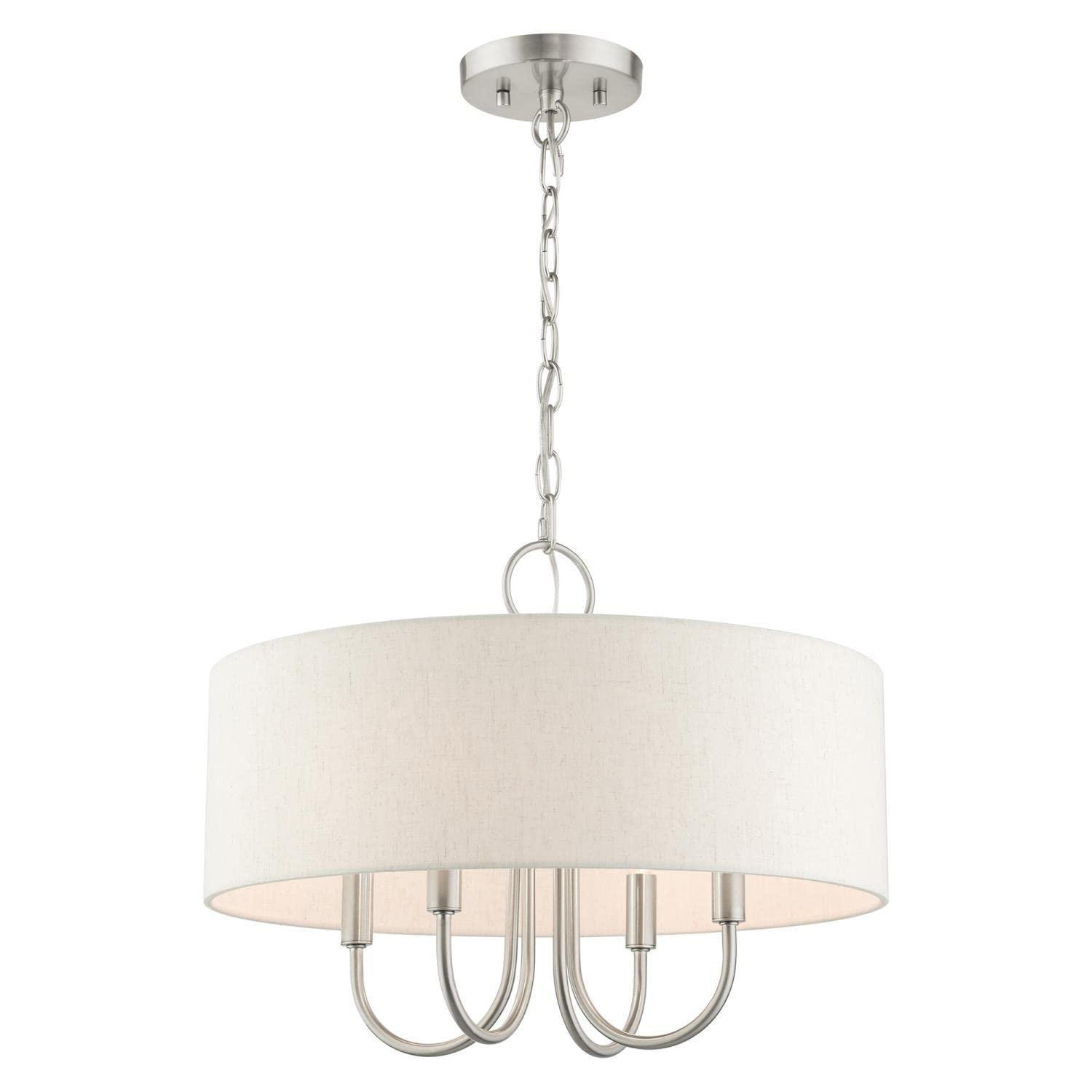 Livex Lighting Blossom 4 - Light Pendant in Brushed Nickel