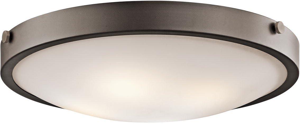 Kichler Lighting Lytham 4 - Light Flush Mount in  Olde Bronze