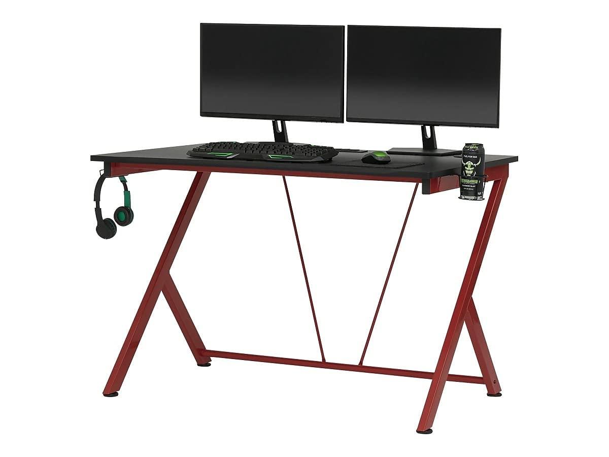Quest for  PC Gaming, Computer Desk With Charging Station, Cup And Headphone Holder