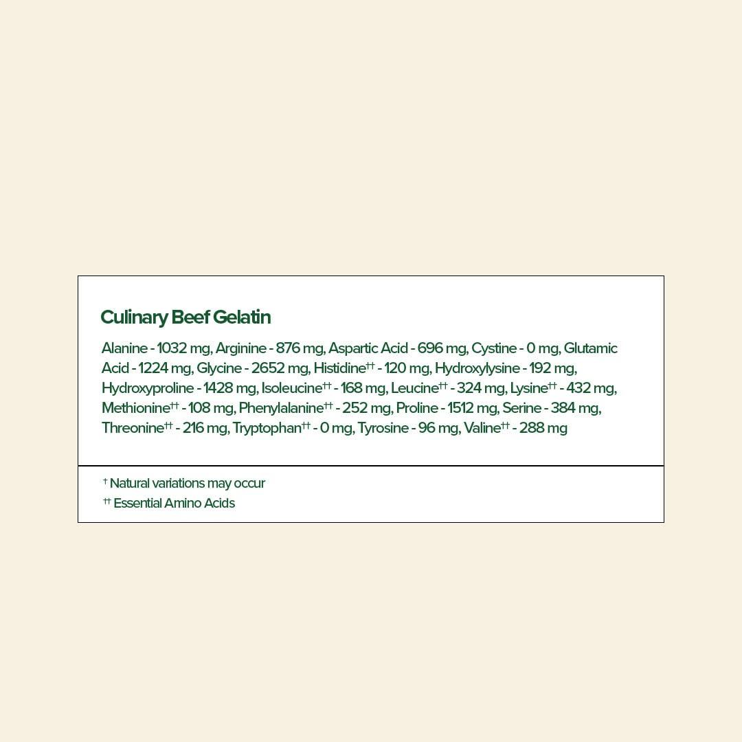 Great Lakes Wellness Culinary Gelatin Unflavored - Case of 1 - 16 oz