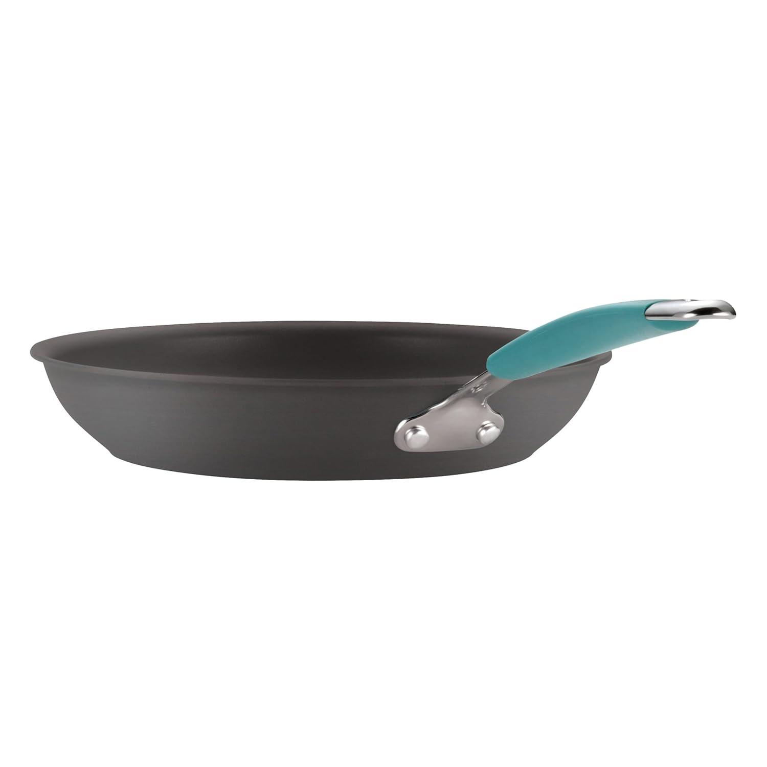 Rachael Ray Rachael Ray Cucina Hard-Anodized Aluminum Nonstick Cookware Pots and Pans Set, 12 Piece