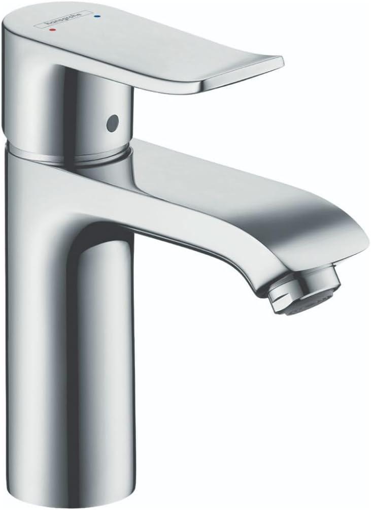 Metris Single Hole Bathroom Faucet with Drain Assembly