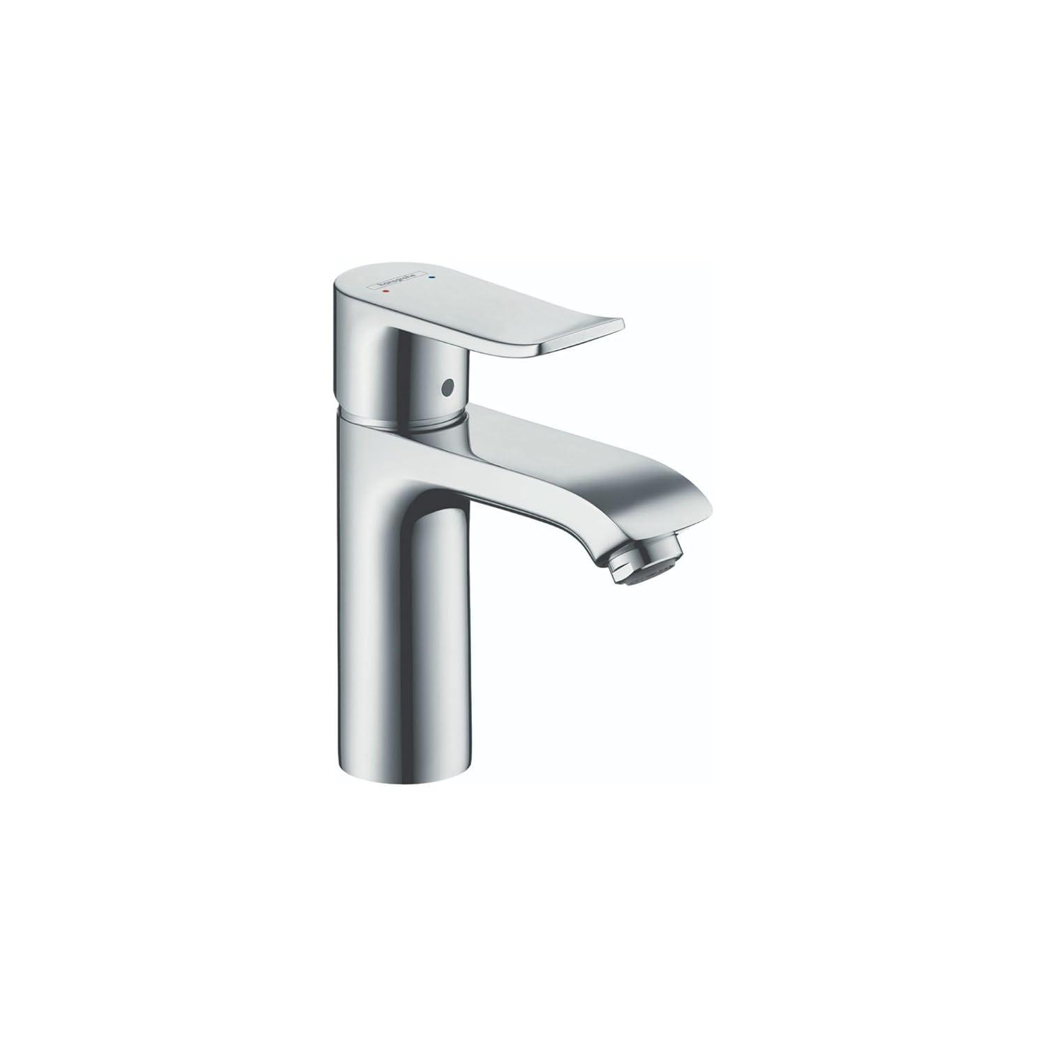 Metris Single Hole Bathroom Faucet with Drain Assembly