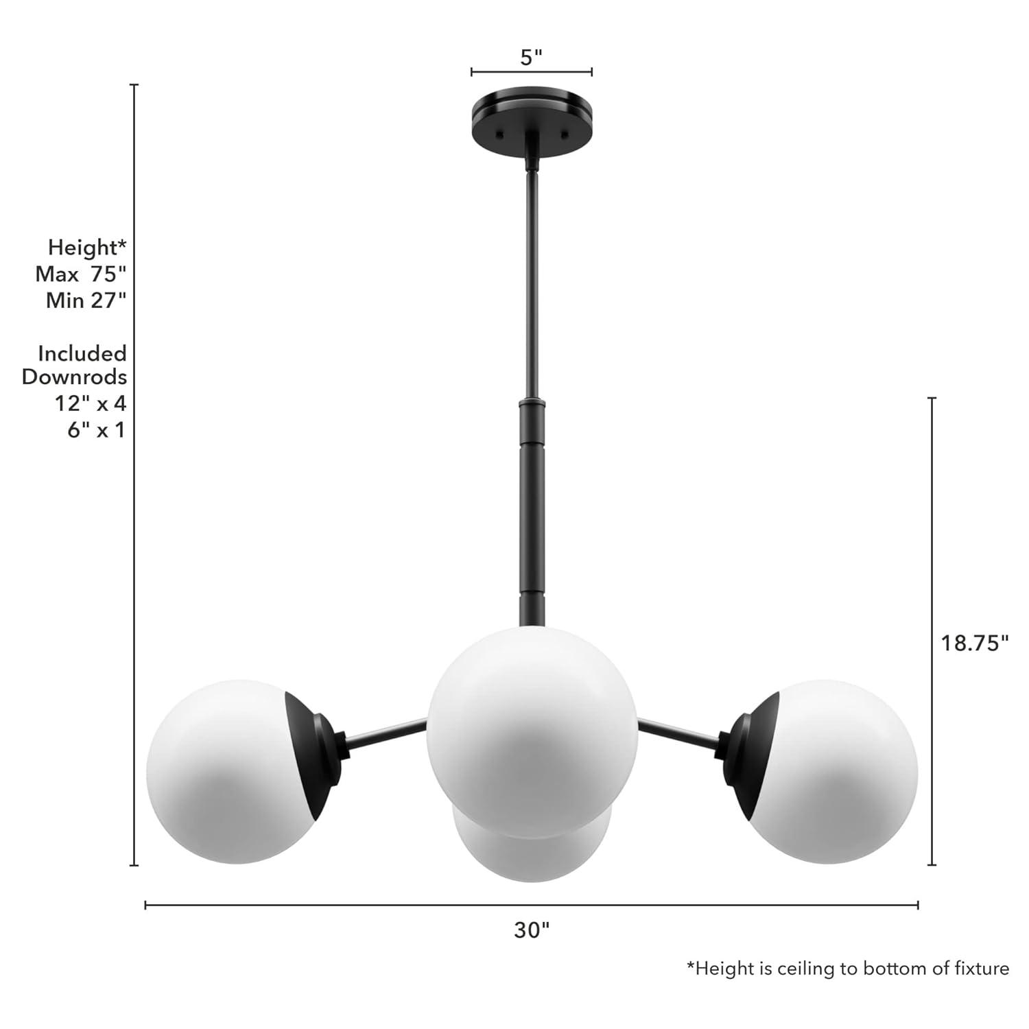 Hepburn 4 - Light Sputnik Sphere Chandelier